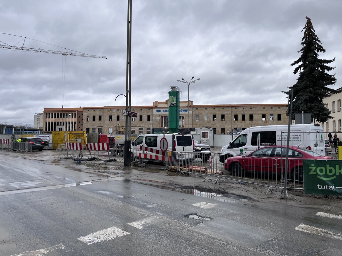 Budowa Rzeszowskiego Centrum Komunikacyjnego [styczeń 2023]